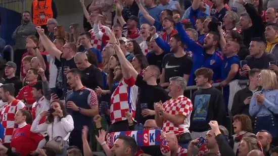 Hrvatski navijači napravili sjajnu atmosferu u Ljubljani: Pogledajte ludnicu u Stožicama