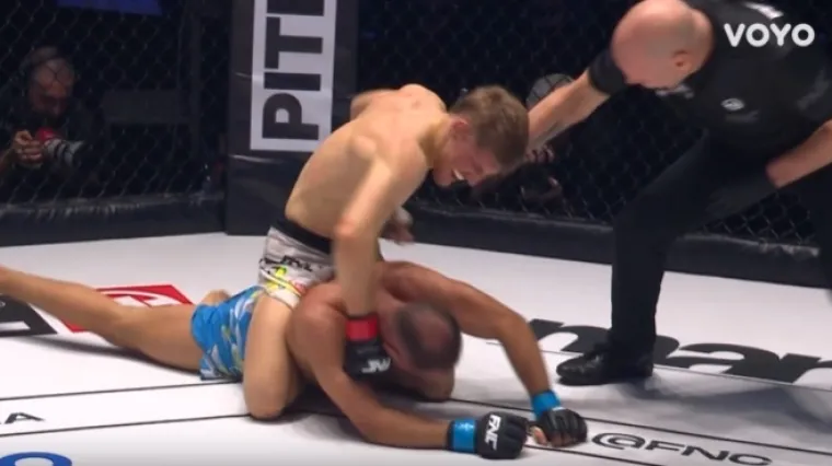 Već od prve borbe fantastično: Erber pokazao kako barata grappling vje&scaron;tinama