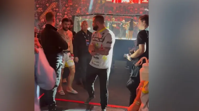 Zbunjen i o&scaron;amućen: Netko je ugasio nitro! Pogledajte kako je Pejić izgledao na izlasku iz dvorane