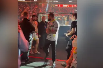 Zbunjen i o&scaron;amućen: Netko je ugasio nitro! Pogledajte kako je Pejić izgledao na izlasku iz dvorane