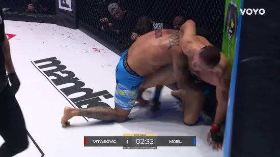 Hatef drži Vitasovića pod kontrolom, ali reakcija hrvatskog prvaka odu&scaron;evila publiku