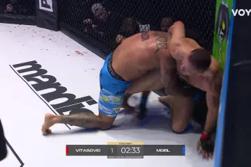 Hatef drži Vitasovića pod kontrolom, ali reakcija hrvatskog prvaka odu&scaron;evila publiku