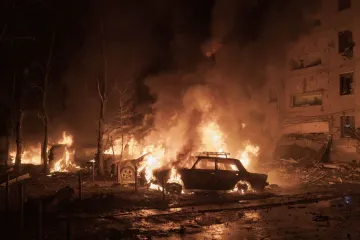 Rusi gaze sve pred sobom u Ukrajini: Poginula najmanje jedna osoba, sve je u plamenu