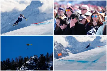 Kadrovi zastra&scaron;ujuće nesreće Lindsey Vonn: Nosila je broj za koji se smatra da donosi nesreću