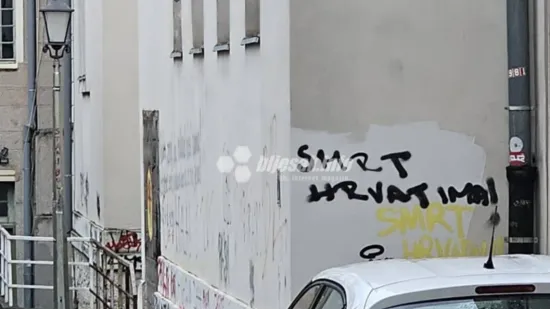 U Mostaru osvanuo brutalan grafit: 'Neprihvatljivo i protiv na&scaron;ih vrijednosti'