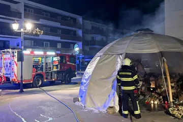 Novi &scaron;ok u Crans-Montani: Plamen progutao spomen-obilježje žrtvama novogodi&scaron;njeg požara