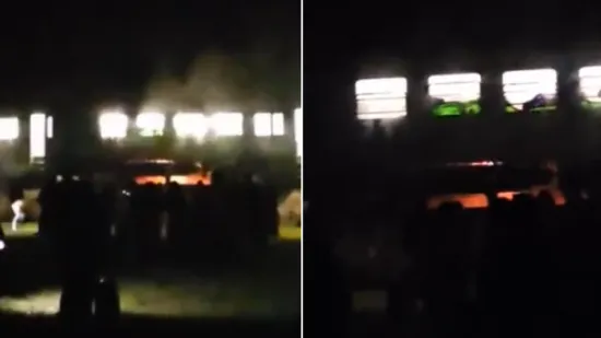 Drama na tračnicama kod Osijeka: Iz zapaljenog vlaka evakuirano 100 putnika