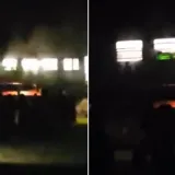 Drama na tračnicama kod Osijeka: Iz zapaljenog vlaka evakuirano 100 putnika