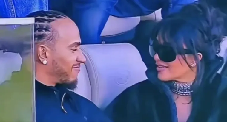 Je li ovo potvrda romanse? Kim Kardashian i Lewis Hamilton snimljeni zajedno na Super Bowlu