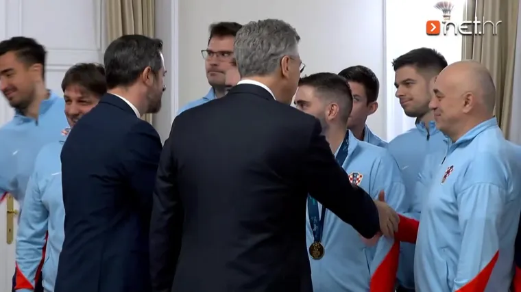 Plenković primio reprezentativce koji su ispisali povijest: 'Na&scaron;li smo kako da vas nagradimo'