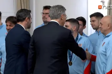 Plenković primio reprezentativce koji su ispisali povijest: 'Na&scaron;li smo kako da vas nagradimo'