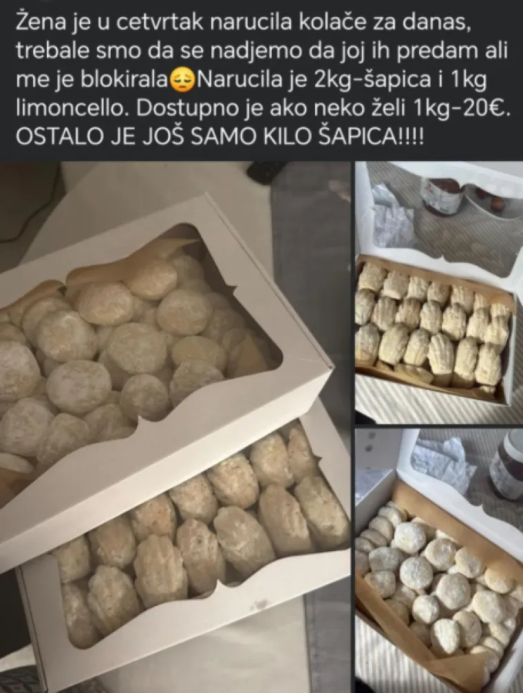 Hrvatica prodavala kolače pa doživjela &scaron;ok: 'Dno dna, ovo je zločesto do boli'