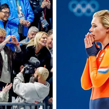 Osvojila zlato i sru&scaron;ila rekord pa krenula skidati opremu: Problematični dečko sve pratio iz prvog reda