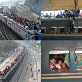 Da, ovo su prizori ljudi koji žele izaći na birali&scaron;ta! Pretrpani vlakovi, građani po krovovima...