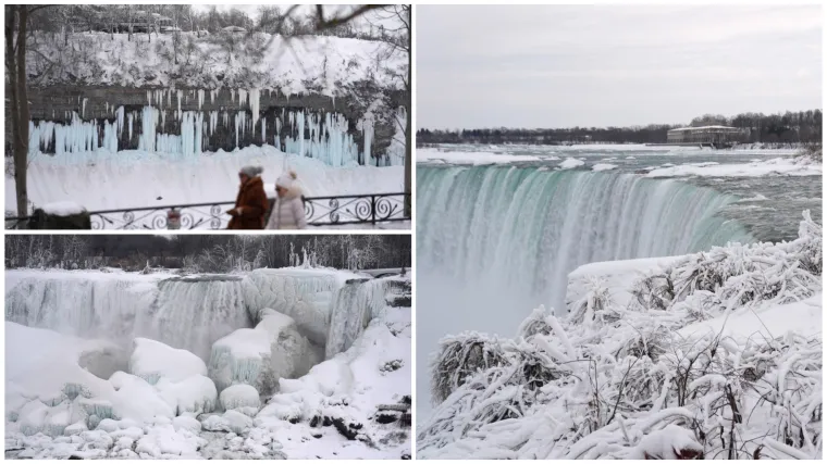 Okovani ledom: Jedna od najvećih svjetskih atrakcija je 'stala'! Prizori su nevjerojatni
