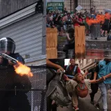 Kaos na ulicama glavnog grada: Nestvarni prizori sukoba prosvjednika i policije ispred Kongresa