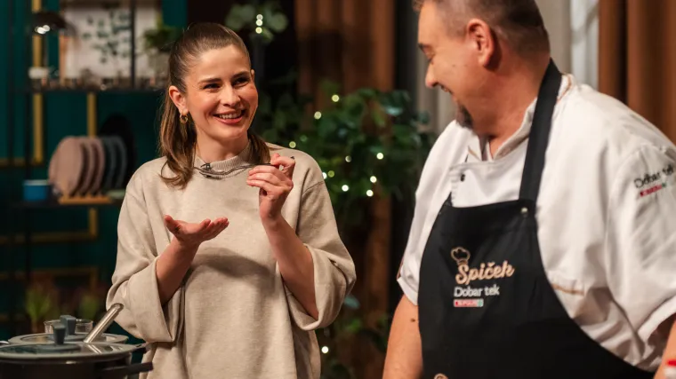 &Scaron;piček je u goste pozvao glumicu Anu Mariju Veselčić, a zajedno su kuhali sezonski specijalitet koji obara s nogu