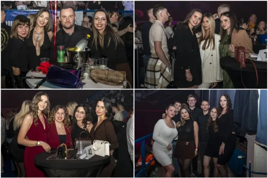 Minice, &scaron;tikle i dekoltei: Zgodne legice zapalile atmosferu na koncertu srpske pjevačice