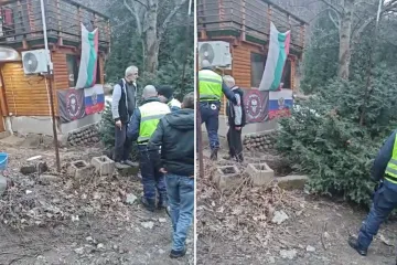 Policija upala u kuću sa zloglasnom zastavom: Tražili su ruske plaćenike, a zatekli su agresivnog starca