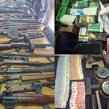 Prona&scaron;li bazuku i strojnicu! Nestvarna akcija u Osijeku: 'Ovo nismo imali od Domovinskog rata'