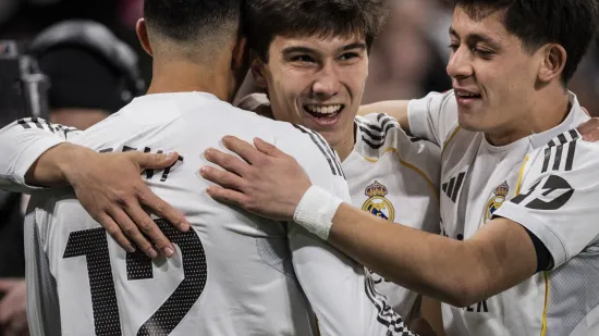 Real preuzeo vrh, Sociedad potopljen na Bernab&eacute;uu