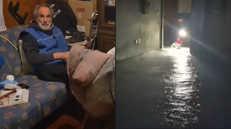 Poplava u Dalmaciji, Velimir ustao iz kreveta i zavr&scaron;io u vodi: Pogledajte snimke