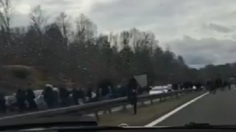 Policija spriječila sukob Torcide i Ultrasa: Pogledajte snimku s autoceste A1