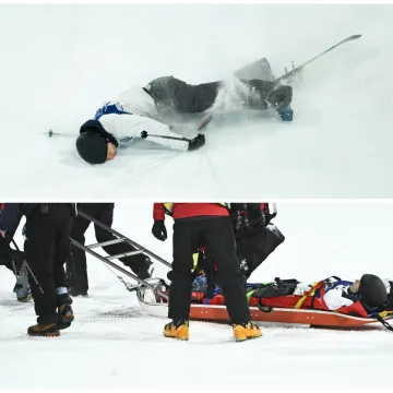 Prizori koji lede krv u žilama: Skija&scaron; pao na stazu 'tvrdu kao beton' i nepomično ležao