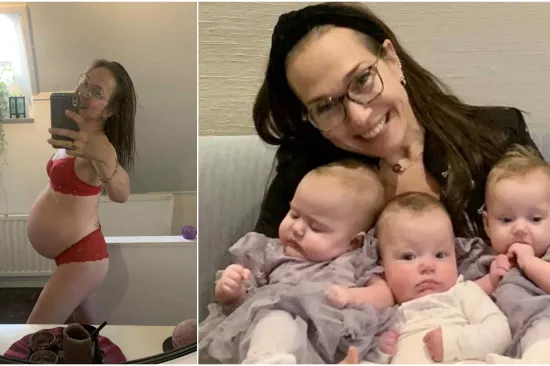 Pobila je sve liječničke prognoze i u 50. godini rodila trojke: 'Bio je to fantastičan dar'