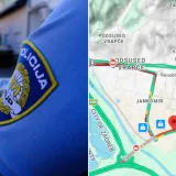 Autom probio ogradu na Jankomirskom mostu: Stvorile se ogromne kolone