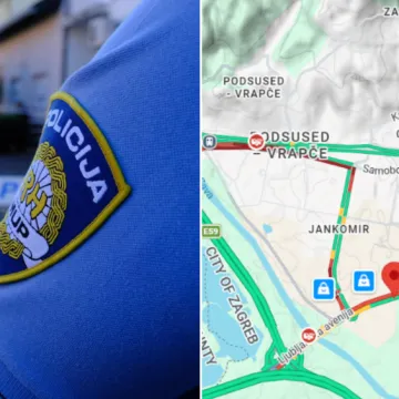 Autom probio ogradu na Jankomirskom mostu: Stvorile se ogromne kolone