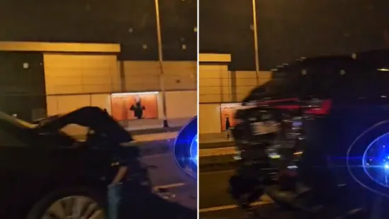 Sudar na Selskoj cesti u Zagrebu: Prednji kraj taxija potpuno je smrskan