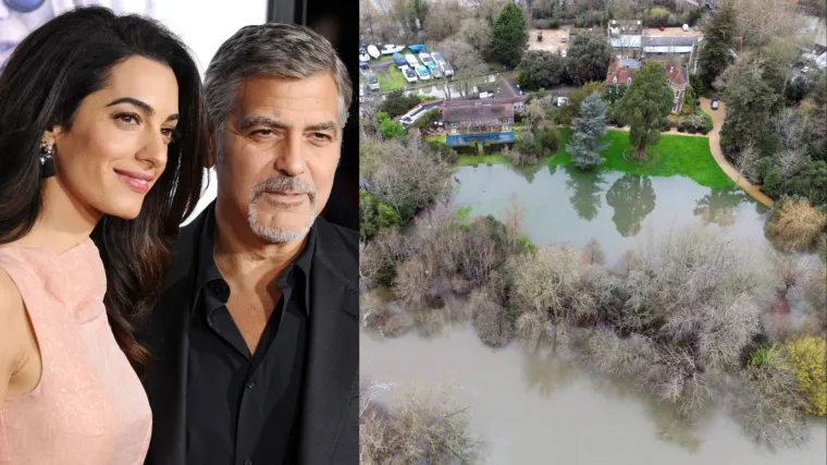 Vila Georgea i Amal Clooney ponovno poplavljena: Imanje vrijedno 18 milijuna dolara pod vodom