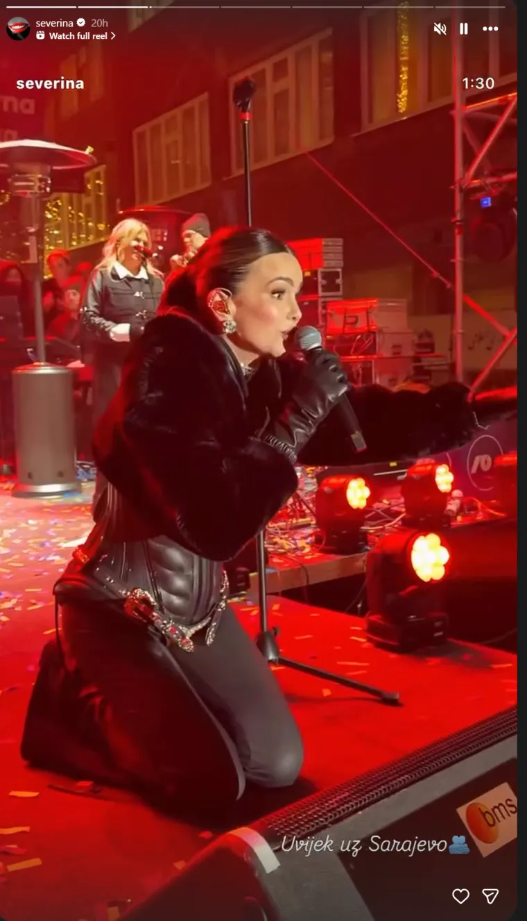 Severina uz prosvjednike u Sarajevu: Emotivna objava nakon tragične nesreće