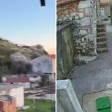 Ovo su zabilježile nadzorne kamere u trenutku potresa u Dalmaciji i Zagori: Poslu&scaron;ajte taj zvuk...