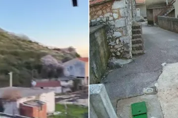 Ovo su zabilježile nadzorne kamere u trenutku potresa u Dalmaciji i Zagori: Poslu&scaron;ajte taj zvuk...