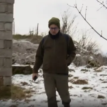 Ljudi se zatvorili u kuće, a Matija je tražio je zvijer: 'Snijeg mi je saveznik'