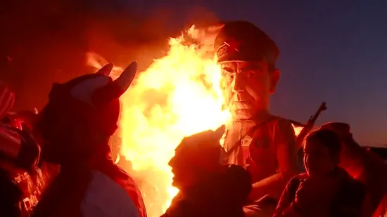 Ka&scaron;telani spalili krnju, pogledajte tko im je kriv za sve: 'Podjele pripadaju pro&scaron;losti'