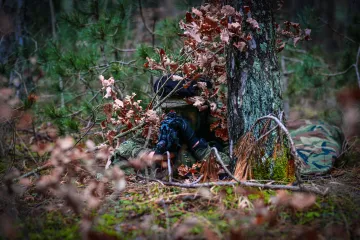 Zamaskirani, do zuba naoružani i stopljeni s prirodom: Ovako izgledaju hrvatski kadeti u akciji