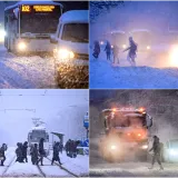 Snijeg paralizirao cijelu zemlju: 200.000 kućanstava ostalo bez struje, promet u totalnom kaosu