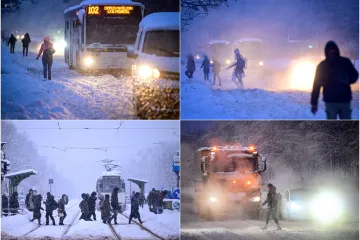 Snijeg paralizirao cijelu zemlju: 200.000 kućanstava ostalo bez struje, promet u totalnom kaosu
