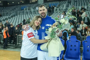 Dok se Jakov Gojun opra&scaron;tao od karijere, svi su gledali u nju: Kristina mu je najveća podr&scaron;ka