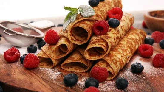 Testirala je pet vrsta palačinki iz cijelog svijeta kako bi otkrila najbolje. Ovo su njezine ocjene