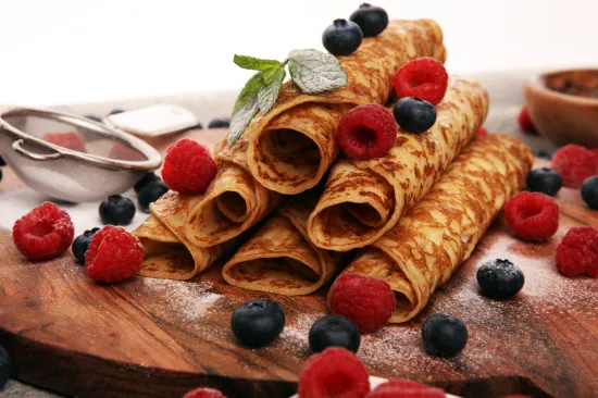 Testirala je pet vrsta palačinki iz cijelog svijeta kako bi otkrila najbolje. Ovo su njezine ocjene