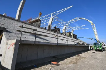 Spektakularni prizori budućeg doma hrvatskog nogometa: Gotovi su svi armiranobetonski radovi