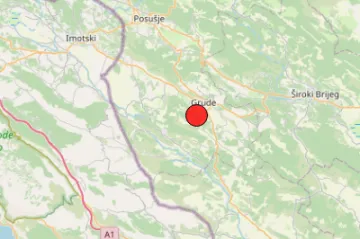 Novi potres zatresao Dalmaciju i Hercegovinu: Evo gdje je bio epicentar