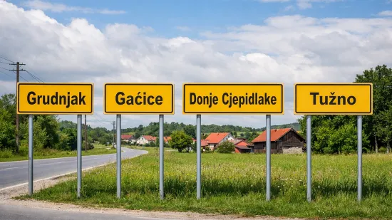 Od Gaćica i Grudnjaka do Kajgane: Zvuče kao &scaron;ala, ali ovo su najsmje&scaron;nija imena mjesta u Hrvatskoj