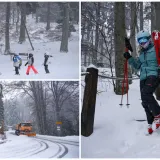 Bajkovite prizore na Sljemenu ometa vjetar: Žičara ne vozi, ali najstrastveniji skija&scaron;i su gore