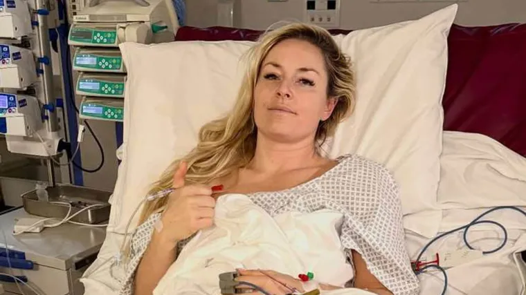 Nakon pete operacije od &scaron;est sati sastavljeno je koljeno: Vonn objavila stra&scaron;ne fotografije