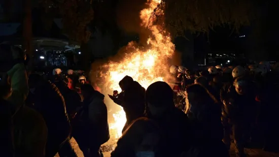 Optužbe za korupciju izazvale sukobe između policije i prosvjednika: 'Rami su dani odbrojani'